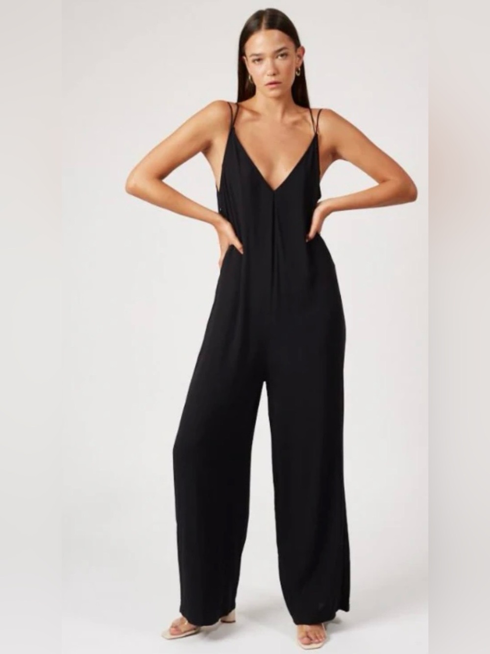 Silk & Salt Dangerously In Love Strappy Boho Jumpsuit